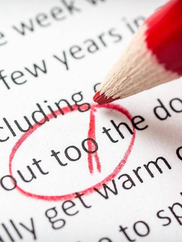 Proofreading